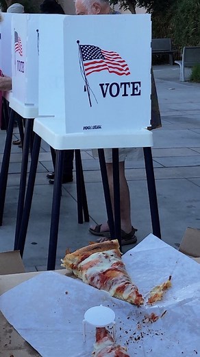 7.9K views · 81 reactions | You’ve heard of the democracy sausage but do you know about Pizza to the Polls? The organisation is feeding voters forced to wait in lines for hours to vote in the US election. | SBS News | Facebook