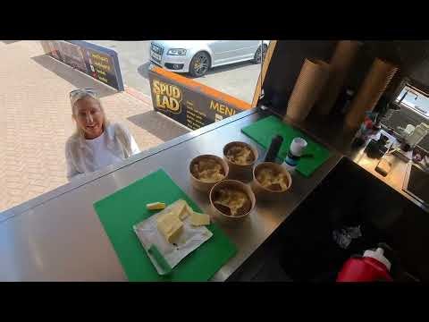 POV: A Day in My Jacket Potato Trailer During the Lunch Rush