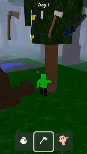 How much time does it take to cut down all the trees?#roblox #tree #trend