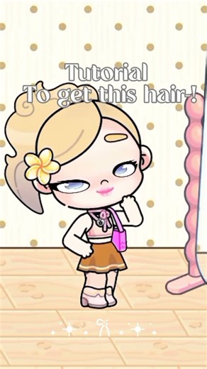 youu can follow this tutorial-!! ˖ ݁𖥔 ݁˖ 𐙚 don't forget subscribe, like #avatarworld #xyzbca #fyp