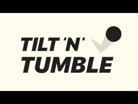 Tilt 'n' Tumble (by Vikas Pawar) IOS Gameplay Video (HD)