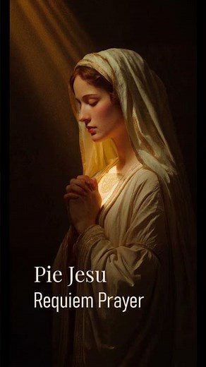 Pie Jesu – Requiem Prayer for Eternal Peace | 1-Minute Sacred Hymn of Light