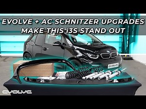 Make your i3 stand out - Evolve Suspension Package + AC Schnitzer Rear Spoiler and Front Splitter