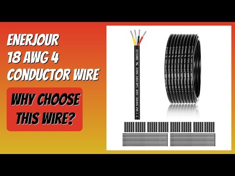 REVIEW (2026): ENERJOUR 18 AWG 4 Conductor Wire. Features