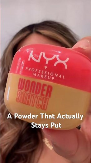 A Powder That Actually Stays Put ✨ | NYX Wonder Snatch Loose Setting Powder