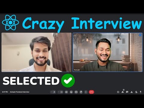 2.5 Years Experienced Best React Interview