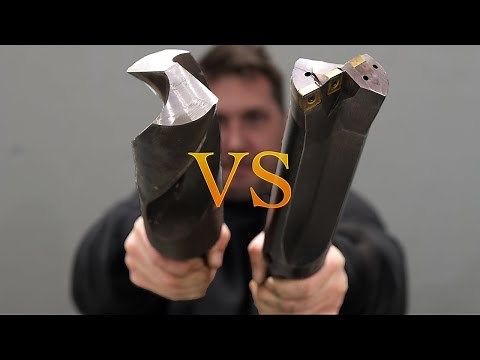 Huge 3 inch Twist Drill VS Carbide Tip