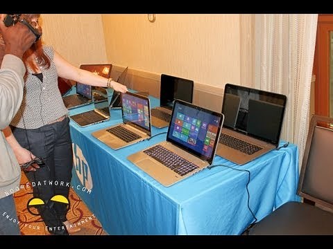 2013 HP Envy touchsmart 14, 15 &17 Notebook hands-on