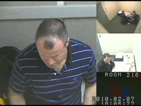 Russell Williams' confronted with shoe print evidence