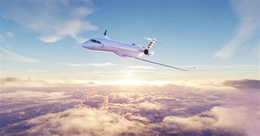 Fastest civilian jet enters service at near-supersonic speed