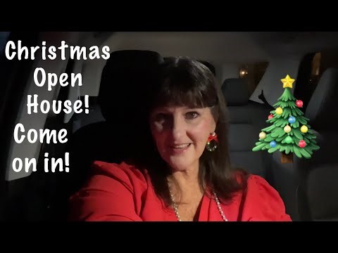 ASMR Warm & Cozy Christmas Open House! (Soft Spoken only) Home tour, snacks, Scripture & song.