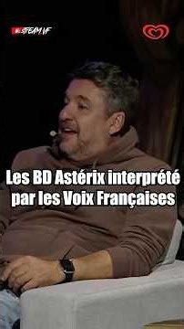 Les BD Astérix prennent vie grâce à nos voix françaises ! #streamvf #doublage #vf