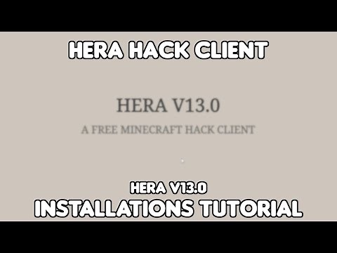 Hera - A Free Minecraft Hack Client | Download & Installations Tutorial