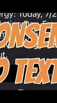 Does Xcel need your consent to text you about an 'Energy Action Day?'