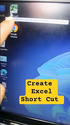 How to Create Ms Excel Short Cut on Windows 11 Home Screen Display#macnitesh#keyboardtricks#2025