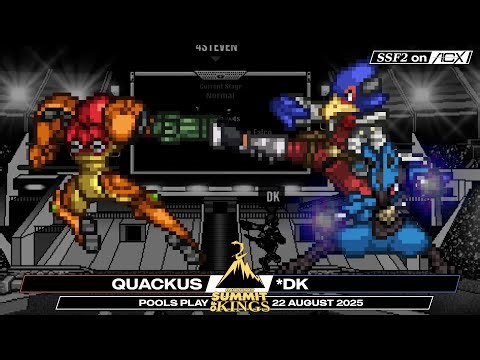 Quackus (Samus) vs *DK (Falco, Lucario) - Pools Play - SSF2 Summit of Kings