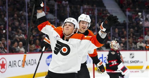 Linus Ullmark makes 21 saves, Ottawa Senators edge Philadelphia Flyers 2-1