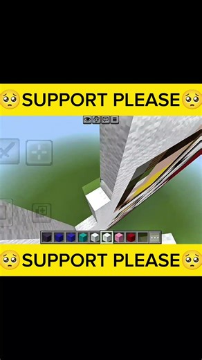 PLEASE SUPPORT ME BHAI 🥹 | MINECRAFT | #shortvideo #gaming #minecraft #trending #technoblade