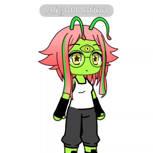 inverted trend#xyzcba #gacha #foryoupage #alien #tweening