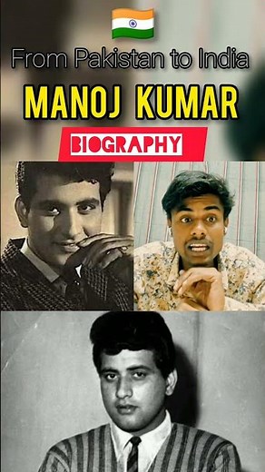 “From Pakistan to India 🇮🇳 | The Untold Story of Manoj Kumar (Bharat Kumar)” #manojkumar #biography