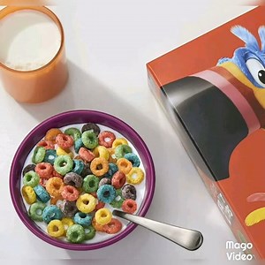 Kellogg's froot loops & unicorn froot loops (breakfast for you )