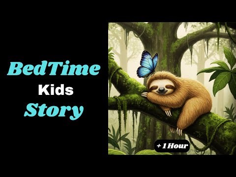 The Secret of the Snoozing Sloth | A Magical Jungle Bedtime Story