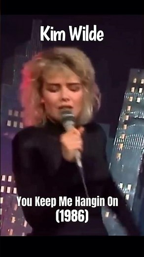 Kim Wilde - You Keep Me Hangin On #lyrics #parati #fyp #fypyoutube #80spop #80smusic #80s #music