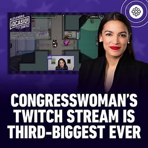 U.S. Representative Alexandria Ocasio-Cortez streamed Among Us on Twitch to over 430,000 viewers in an effort to encourage voting in the upcoming election. | IGN