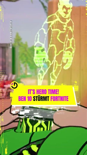Ben 10 kommt zu Fortnite