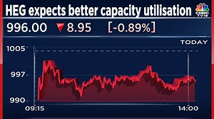HEG sees no further delay in capacity expansion, utilisation to improve next quarter - CNBC TV18