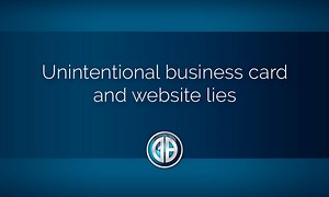 18K views · 62 reactions | Unintentional business card and website lies... What do you do? | Dov Baron Leadership | Facebook