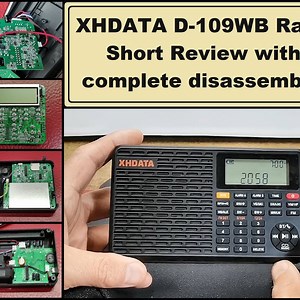 XHDATA D-109WB Radio Short Review