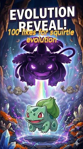 Bulbasaur Evolution From Cute to POWERFUL #pokemongo #gamingshorts #pokemon