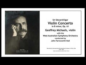 Elgar Violin Concerto - Geoffrey Michaels