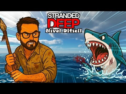 I FACED THE MEGALODON! 🦈 | Stranded Deep Hard Mode - Ep. 08