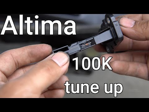 nissan altima 100k mile tune up / service