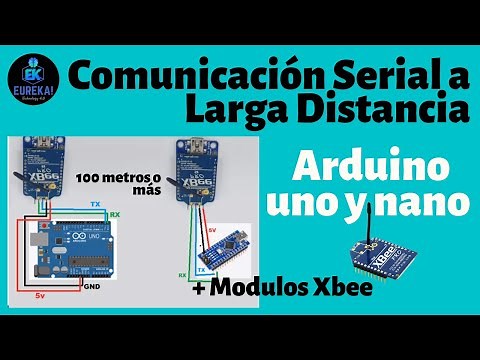 Comunicación Serial Arduino módulos XBee 2025 / Comunicación a largas distancias