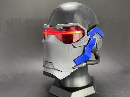 Custom Mask Soldier 76 Cosplay Mask Video Game Accessories Helmet Wearable Video Game Prop - Etsy