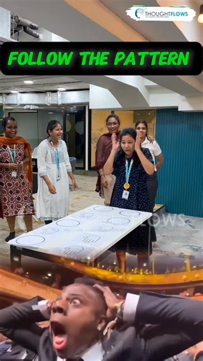 Thoughtflows Tirupathi | #medicalcoding Medical Coding Academy on Instagram: ""Fun Friday with our team! 🎉 We tried to follow the pattern… but ended up making our own version 😂 These little moments keep the energy high and the vibe strong! ✨💛" . . . . #FunFriday #OfficeFun #TeamVibes #WorkCulture #TeamBonding #FridayMood #EmployeeLife #OfficeReels #WorkplaceFun #GoodVibesOnly #PatternChallenge #FridayFeels"