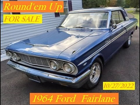 FOR SALE 1964 Ford Fairlane