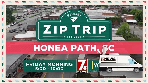 3.4K views | Come and join us in Honea Path. Zip Trip Friday morning 5:00-10:00 on 7NEWS, The CW62 and Your Carolina! https://www.wspa.com/zip-trips/ | WSPA 7News | Facebook