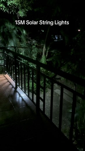 15M Solar String Lights for Indoor and Outdoor Use