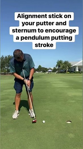 3 Ways to Use Alignment Sticks! #golfdrills #shorts