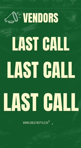 🎉 Weekend unlocked! Join 🦎 Two Epic Weekends of Scales, Tails & Exotic Fun! 🐍, must family-friendly Reptile Show! 📍 Capital Reptile Show 📅 November 1–2, 2025 📍 Lancaster Reptile Show 📅 November 8–9, 2025 🎟️ Tickets (Good for One Day) 🎉 Presale tickets now on Eventbrite! 👉 http://greatreptileshows.com/exhibit.html | Great Reptile Shows