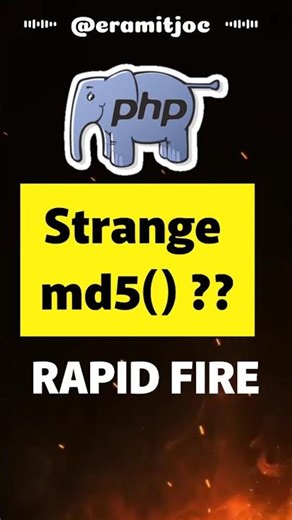 PHP: Coding challenge #php #codingpractice #md5