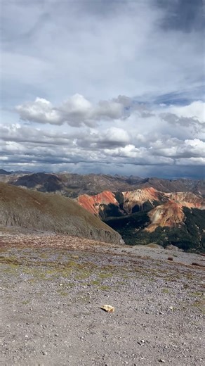 Imogene Pass Colorado. 13114 feet altitude. Insane