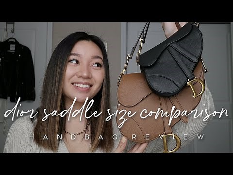 DIOR SADDLE BAG SIZE COMPARISON | ALYSSA LENORE