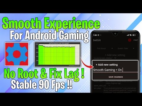 Smooth Experience For Gaming With SetEdit Codes !! No Root || Get Max FPS & Max Performance 