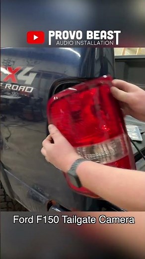 Ford F150 Backup Camera Install | #shorts #f150 #tailgate #backupcamera #provobeast