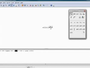 How to use Math by OpenOffice.org